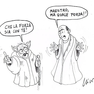 Dalema e Zingaretti Star Wars