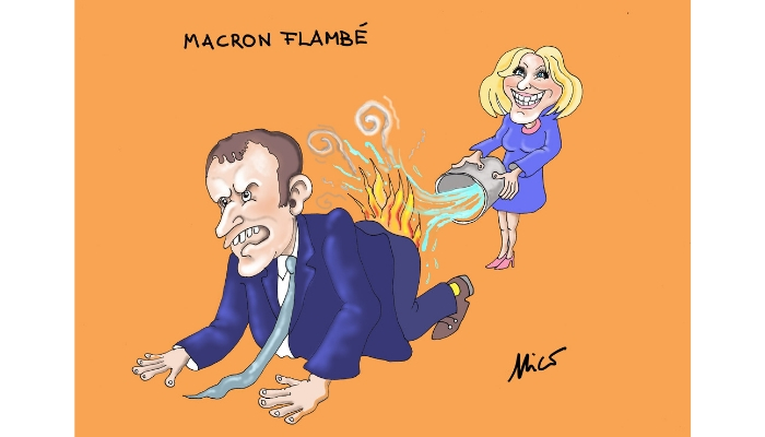 Macron Flambè