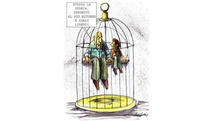 studia la storia . Cosa accradrà quando anche l'ultimo partigiano, l'ultimo testimone dell'olocausto ci lascerà? Nicocomix