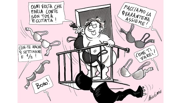 Conte sex symbol . Pare che  il premier Conte abbia un certo fascino sulle donne over 40. Nicocomix