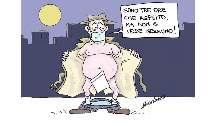 maniaco al tempo del coronavirus . Nicocomix