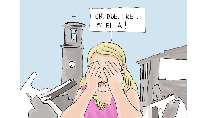 1,2,3 stella ... Amatrice . Gli aiuti, i lavori, tutto si è fermato dopo il terremoto. Nicocomix