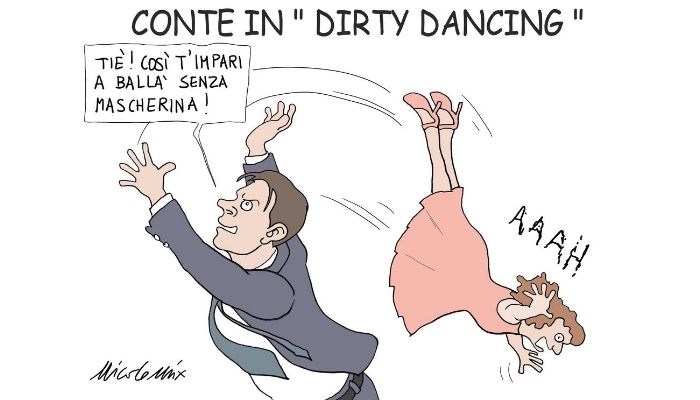 Dirty Dancing Il governo chiude nuovamente le discoteche per paura di contagi covid. Nicocomix