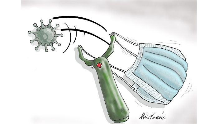 l'importanza della mascherina. Nicocomix