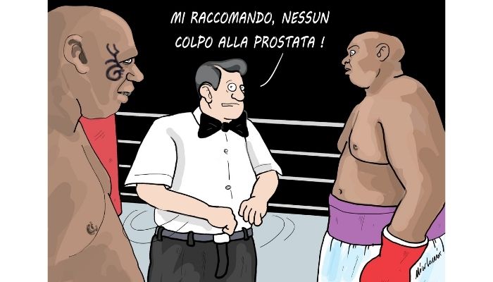 Tyson . ritorno sul ring . Nicocomix