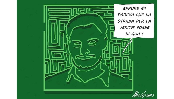 verità per Giulio Regeni . La ricerca della verità. Nicocomix