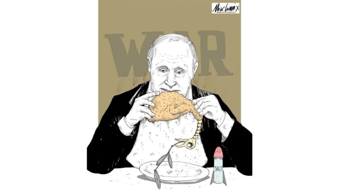 Putin war. Ucraina e la minaccia della terza guerra mondiale. Nicocomix