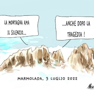 la montagna ama il silenzio