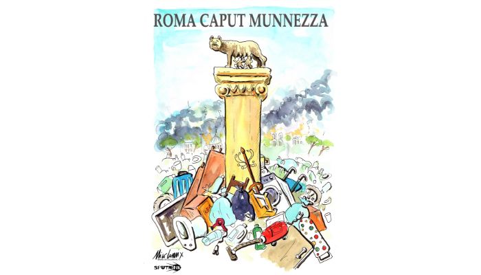 Roma Caput Munnezza . Nicocomix