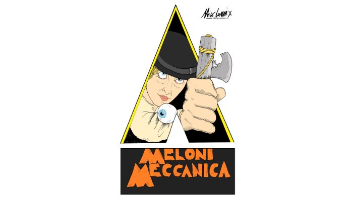 arancia meccanica made in Italy . Nicocomix