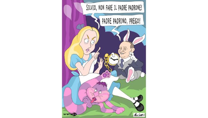 Padre padrino. Meloni nel paese delle meraviglie. Nicocomix