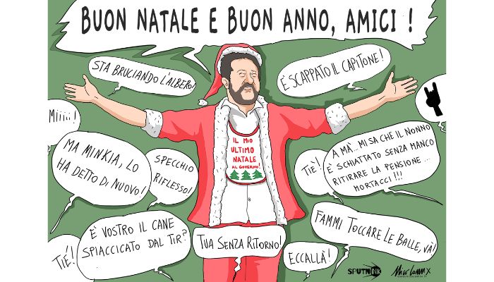 Salvini tua senza ritorno. Nicocomix