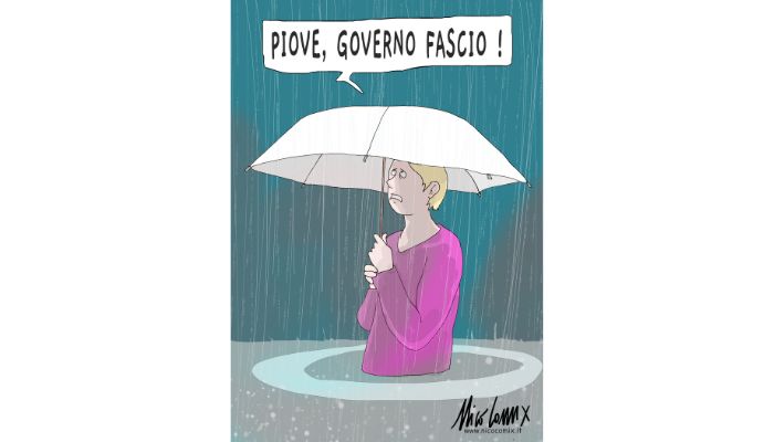 piove, governo fascio. Nicocomix